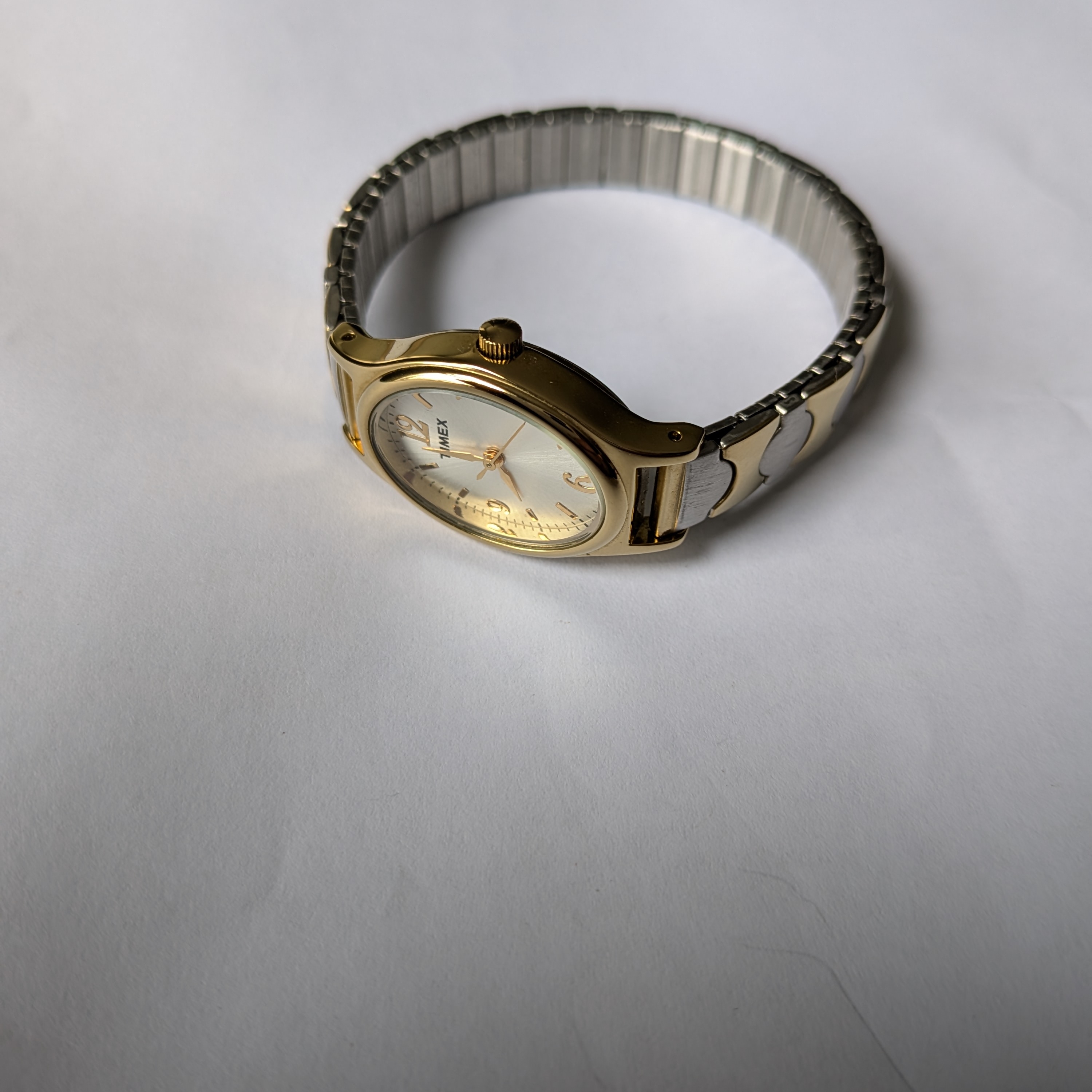Gold And Silver Watch
